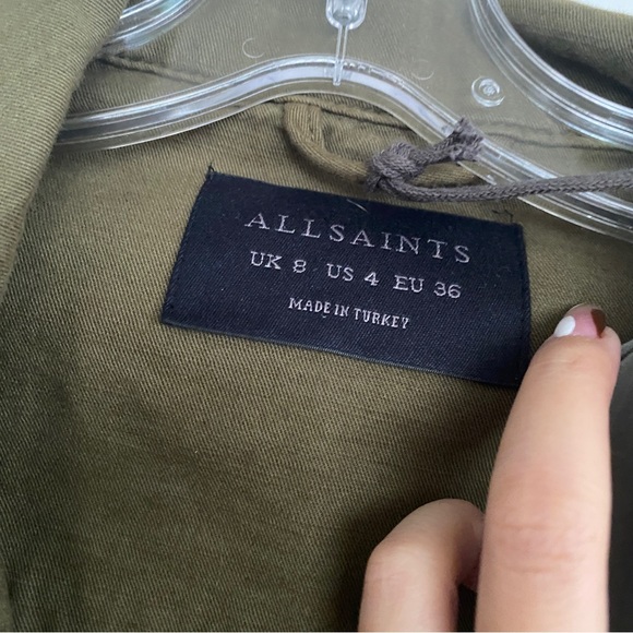 BNWT All Saints Cadie Jacket in size 4 - Picture 2 of 8